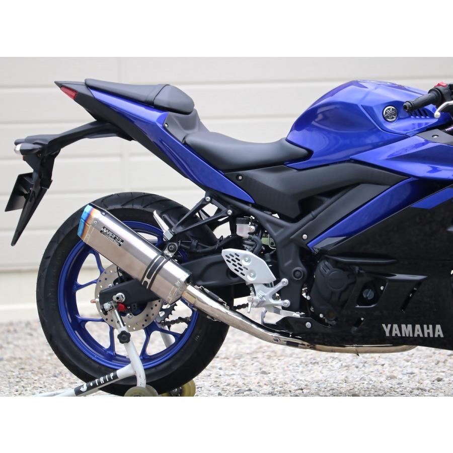 フルエキゾーストマフラー SS-OVAL（ソリッドタイプ） WR'S（ダブルアールズ） YZF-R25（2BK-RG43J）