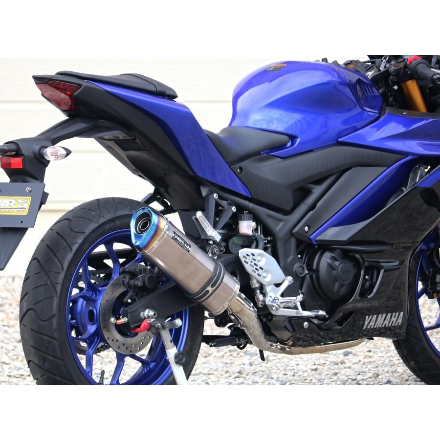 フルエキゾーストマフラー SS-OVAL（ソリッドタイプ） WR'S（ダブルアールズ） YZF-R25（2BK-RG43J）