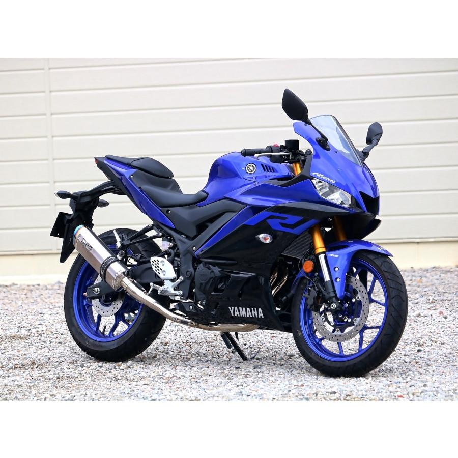 フルエキゾーストマフラー SS-OVAL（ソリッドタイプ） WR'S（ダブルアールズ） YZF-R25（2BK-RG43J）