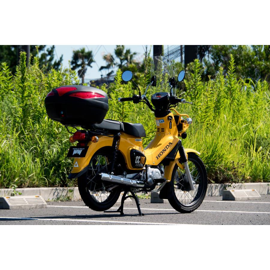 タンデムシート+キャリアボックスセット 43L WORLD WALK（ワールドウォーク） クロスカブ110（JA45）_3