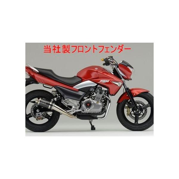 GSR250（JBK-GJ55D） フロントフェンダー スタビライザー付 FRP製 塗装