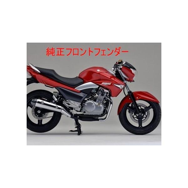 GSR250（JBK-GJ55D） フロントフェンダー スタビライザー付 FRP製 塗装