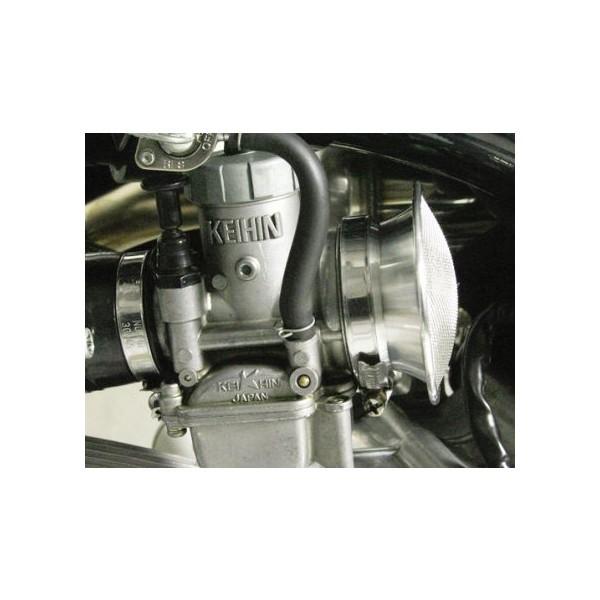 ビレットエアファンネル（ネット付）KEIHIN PE28キャブ用 SP武川 