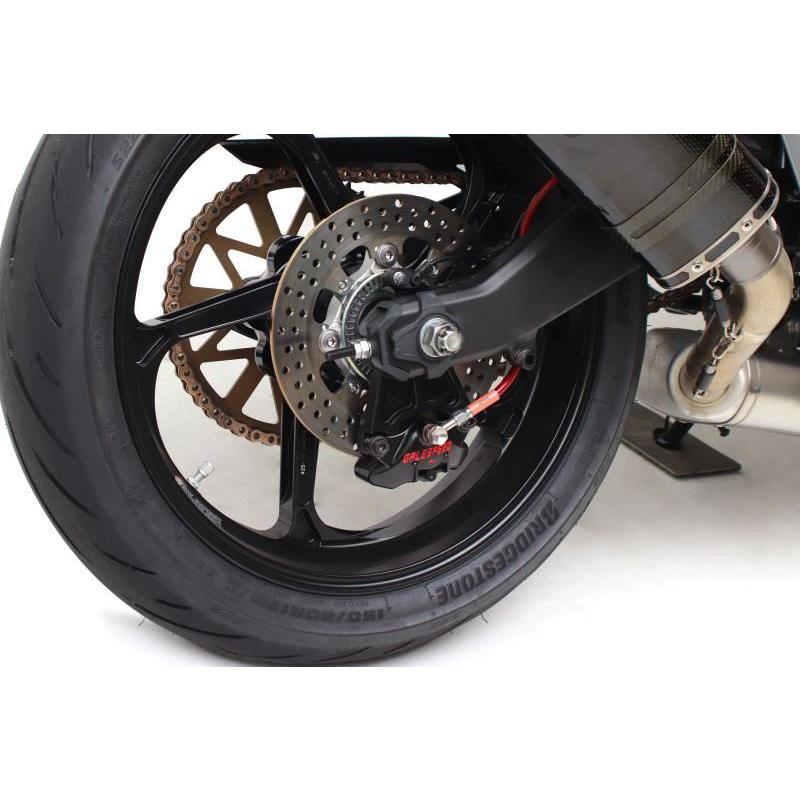 リア キャリパーサポート ブラック （GALESPEED/BREMBO84mm＆STD