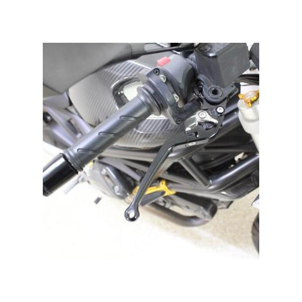 CBR1000RR SC59 '08〜'16 可倒式アジャストレバーセット レバー：ブラック   SSK SPEEDRA（スピードラ）