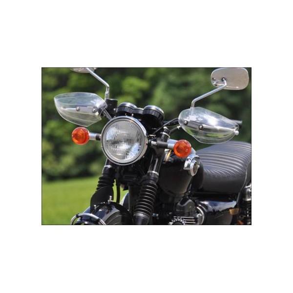 W800（11年〜） ガイラガントレット クリア CHIC DESIGN（シック