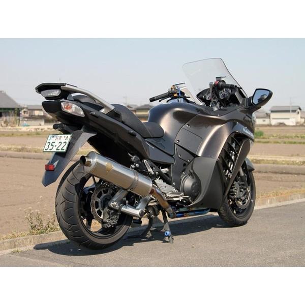 1400GTR ロングリアフェンダー FRP マットブラック塗装 r's gear