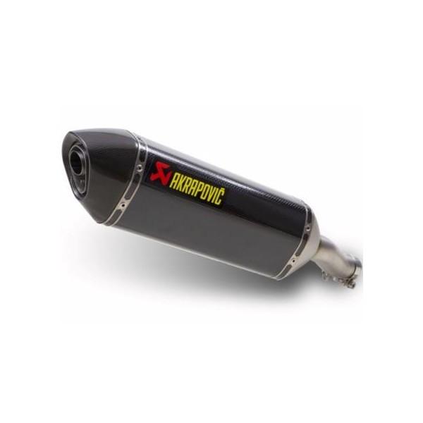 CBR500R（13年） e1タイプスリップオンマフラー カーボン（カーボンエンド） AKRAPOVIC（アクラポヴィッチ）