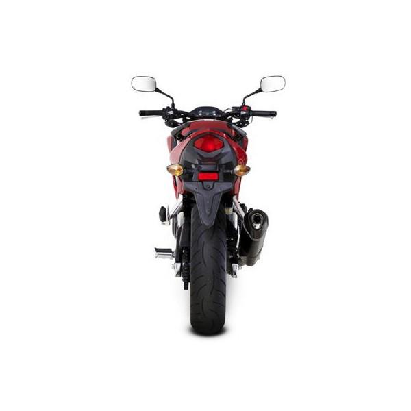 CBR500R（13年） e1タイプスリップオンマフラー カーボン（カーボンエンド） AKRAPOVIC（アクラポヴィッチ）