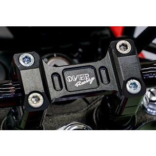 OVER RACING ハンドルライザー ブラック OVER（オーバーレーシング 