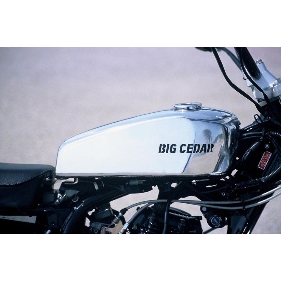 フラットサイドアルミタンク BIGCEDAR（ビッグシーダー） TW200（〜99