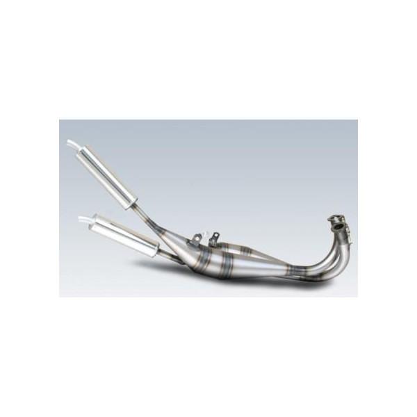 右2本クロスチャンバーTYPE-1 K2-tec（ケイツーテック） RZ250R（RZ350Rに取り付け可) 正規品／ケイツーテック RZ250R RZ350R RZ-R クロス集合クリアー 仕様 右出し K2-tec