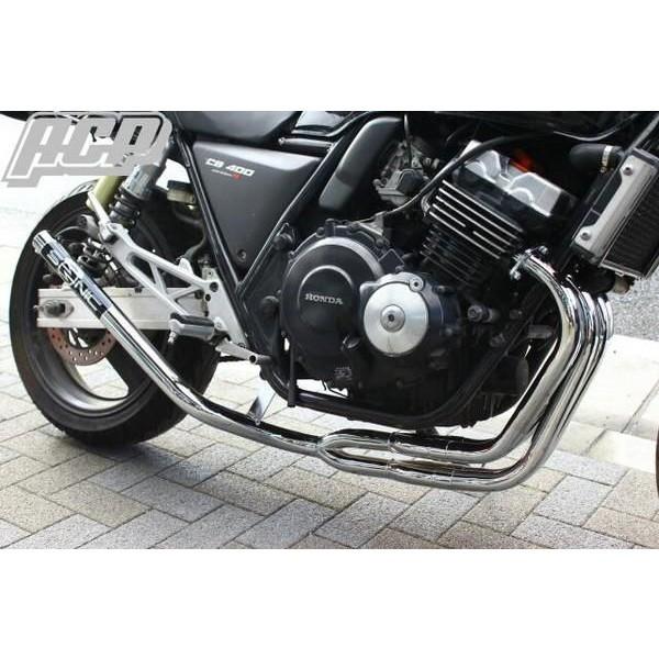 CB400SF エルサウンドマフラー 4-2-1（SONIC） ACP（エーシーピー