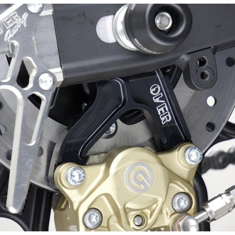 YZF-R25 リアキャリパーサポート ブレンボ2P用 ブラック OVER
