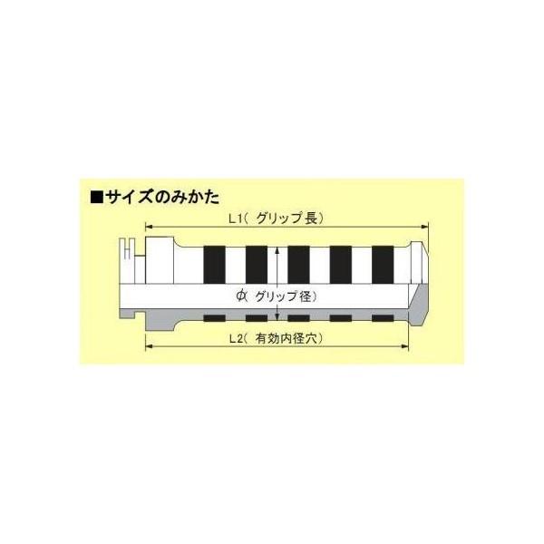 ドラッグスター400（DRAGSTAR） アルミグリップ Φ1インチ（25.4