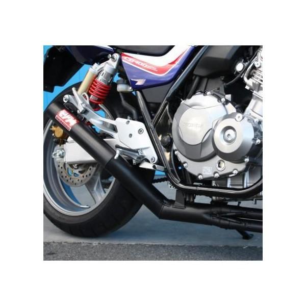 CB400SF HYPER VTEC Revo（08年〜） ワンピース ブラック フルエキゾーストマフラー MORIWAKI（モリワキ）