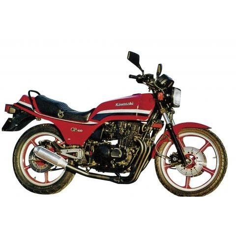 Z400GP（Z550GP取付可） モナカマフラー エムテック中京（M-TEC中京）