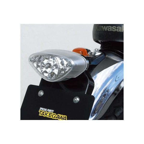 タケガワ 武川 / W400 W650 W800 LED テールランプ スモーク