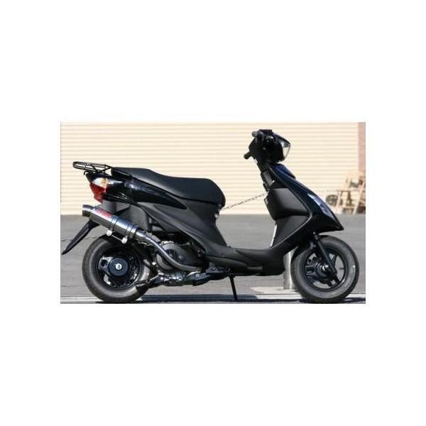 GP-Rスタンダードマフラー3ピースタイプ K2-tec（ケイツーテック） アドレスV125/S（09年〜）（O2センサー対応）