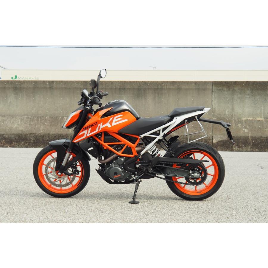 マルチサドルバッグサポート アタッチメント付 WORLD WALK（ワールドウォーク） KTM 125duke/250duke/390duke｜hamashoparts｜03