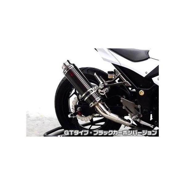 Z250（JBK-ER250C） TTRタイプマフラー GTタイプ ブラックカーボンバージョン（スリップオン） ASAKURA（浅倉商事）