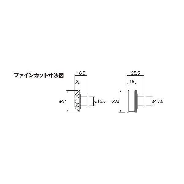 DAYTONA（デイトナ） ヘビーウエイトバーエンド ファインカット