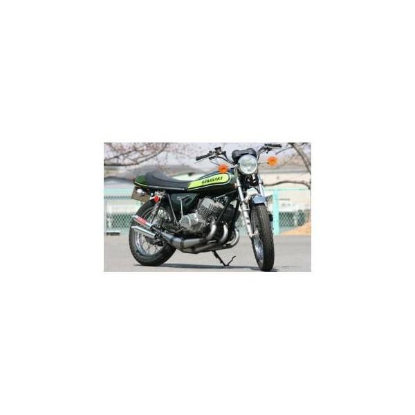 一部予約！】 バイク メンテ館ストレートチャンバーTYPE-1 K2-tec ケイツーテック 500SS KH500 H1