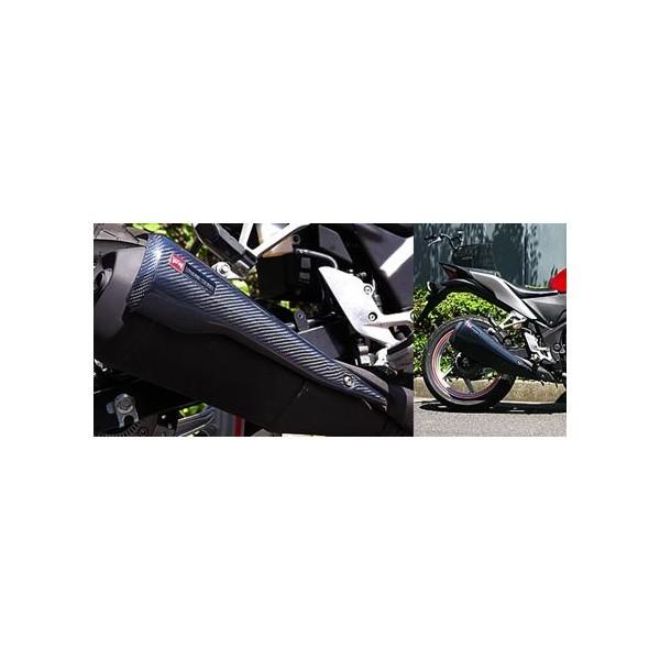 CBR250R（MC41） カーボンマフラーガード WORLD WALK（ワールド