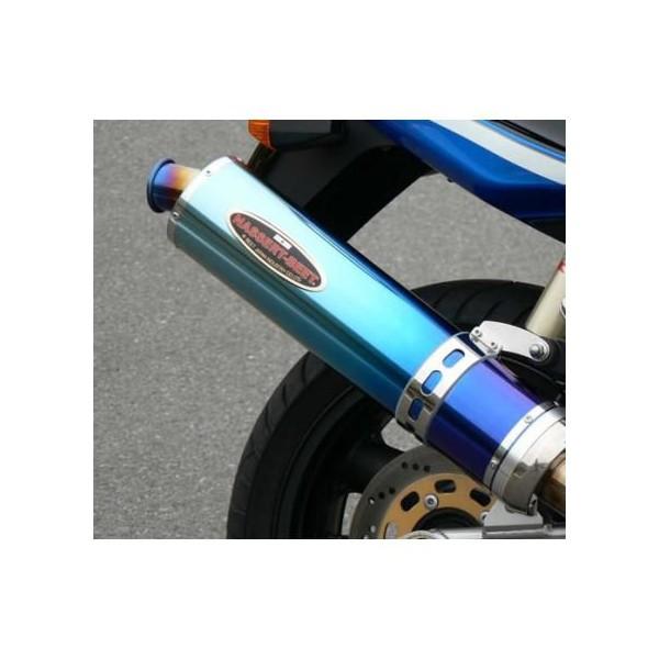 ZRX1100・ZRX1200 NASSERT-3D（ナサート） UPタイプ チタン/ブルーチタン フルエキゾーストマフラー BEET（ビート）(86555円)