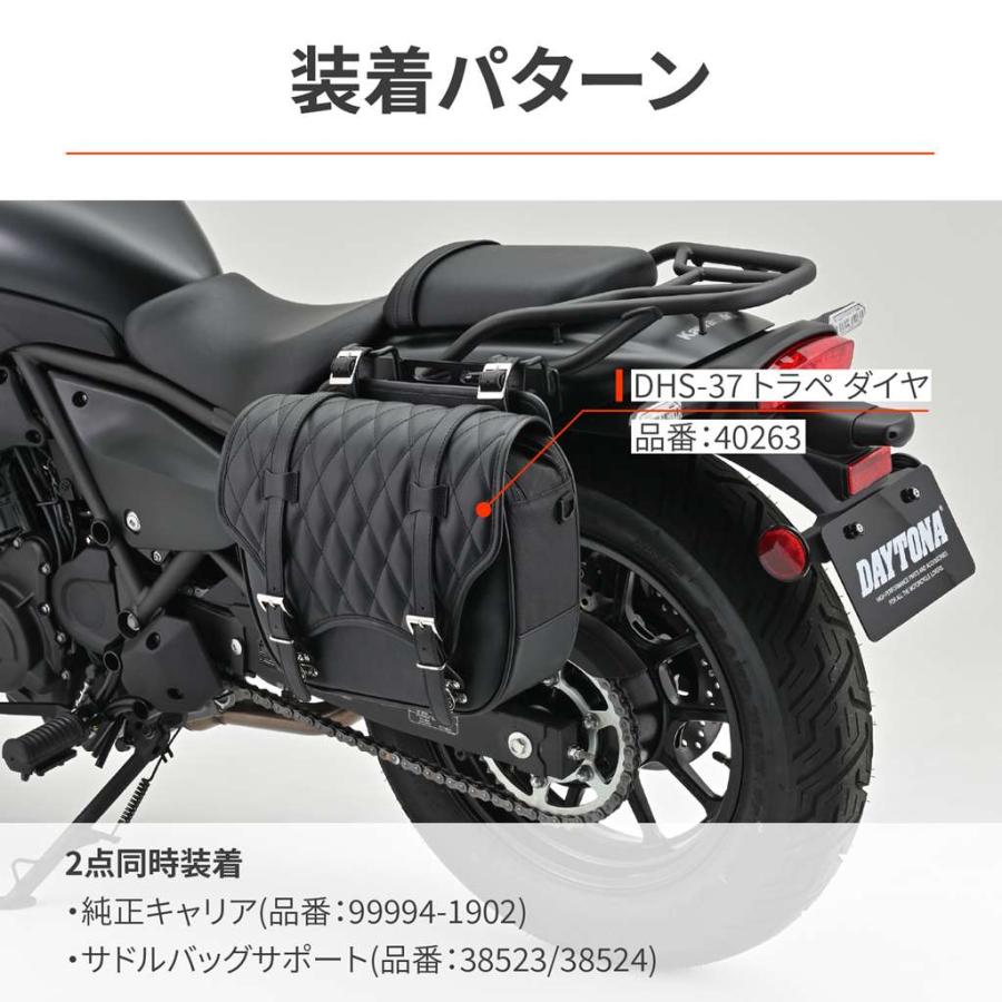 DAYTONA（デイトナ） ELIMINATOR/S（エリミネーター） サドルバッグ