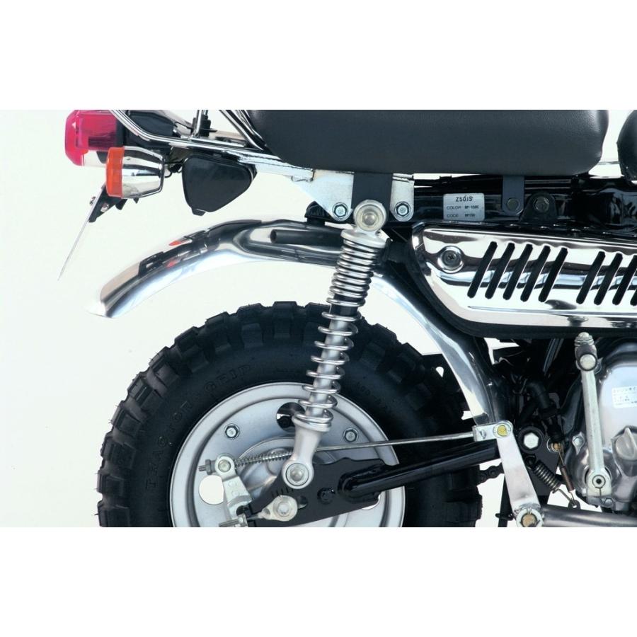 【美品】BIG CEDAR モンキー用 アルミフェンダー 前後セット バフ仕上げ アルミリアフェンダー2（12V車） BIGCEDAR（ビッグシーダー） モンキー