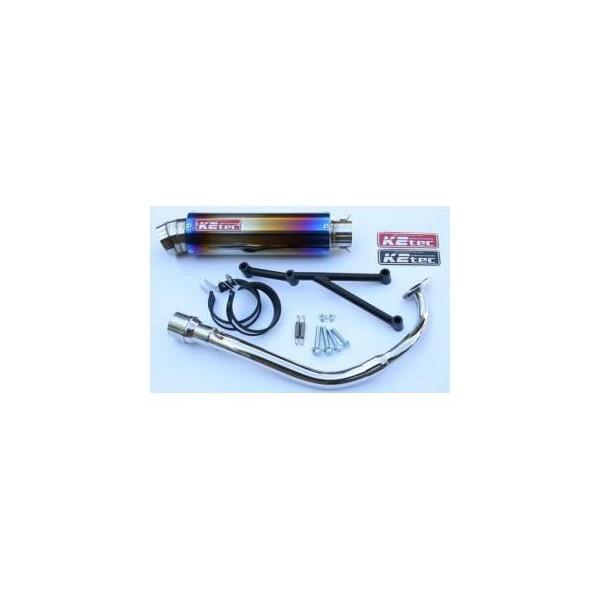 GP-Rスタンダードチタンマフラー3P K2-tec（ケイツーテック） 所在地V125/S（09年〜）（O2検出器相応う）