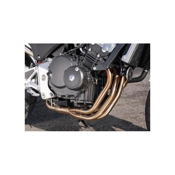 SPEC-A ステンレスマフラー4-1カーボンサイレンサー YAMAMOTO RACING（ヤマモトレーシング） ホーネット250（HORNET）の画像