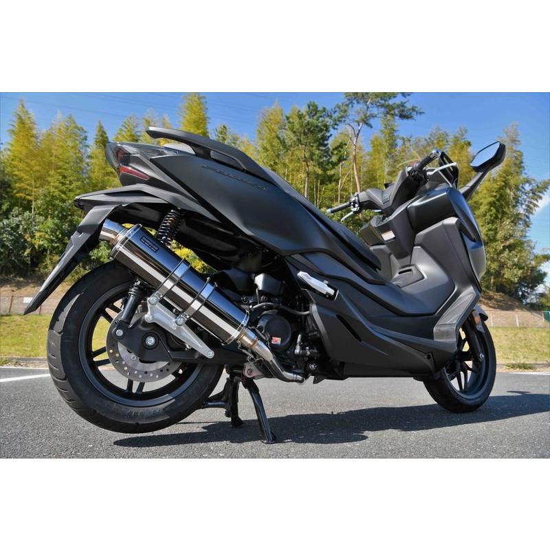 ★特価 ビームス フォルツァ スーパーメタルブラック サイレンサー フォルツァ（MF13） R-EVO マフラー SMB（スーパーメタルブラック