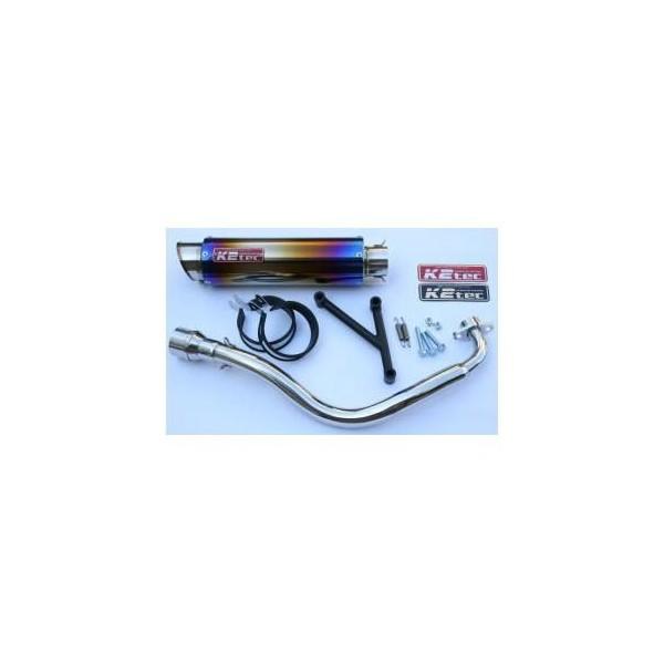 GP-RスタンダードチタンマフラーM1 K2-tec（ケイツーテック） シグナスX（CYGNUS-X）（国内・中華民国O2検出器皆無の車体）