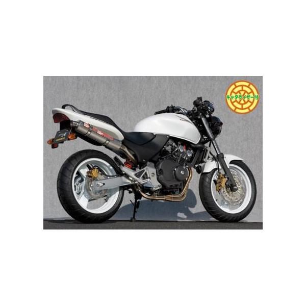 SPEC-A ステンレスマフラー4-1チタンサイレンサー YAMAMOTO RACING（ヤマモトレーシング） ホーネット250（HORNET）の画像