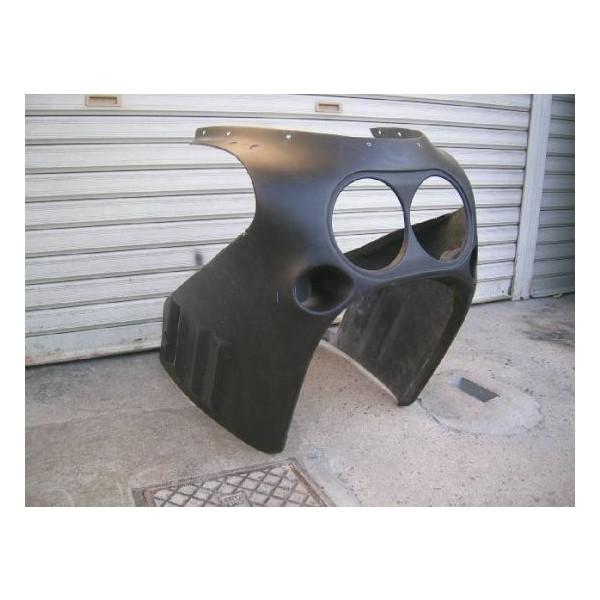 FRP製黒ゲル ハーフタイプアッパーカウル 89〜90年型 STING R&D（スティングアールアンドディー） GSX-R750（89〜90年）