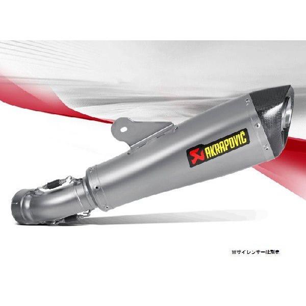 BMW RnineT用アクラポビッチチタンジョイントパイプ