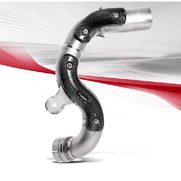 BMW RnineT用　アクラポビッチ　チタンジョイントパイプ Akrapovic (アクラポヴィッチ) リンクパイプ マフラー ハイ