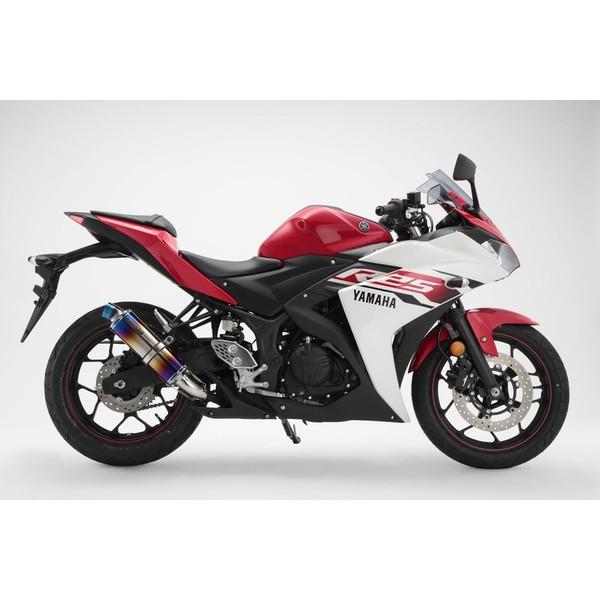YZF-R25（JBK-RG10J/2BK-RG43J）〜2018年 R-EVOヒートチタンマフラー