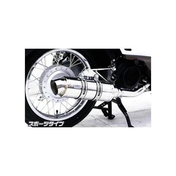 タイ ホンダ製Scoopy110i（スクーピー110i） ロイヤルマフラー スポーツタイプ ステンレス ウイルズウィン（WirusWin）