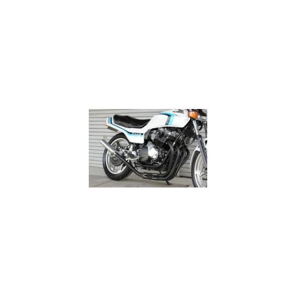 CBX400F エルサウンド4-2-1マフラー（ブラック）8分割 ACP（エーシーピー）