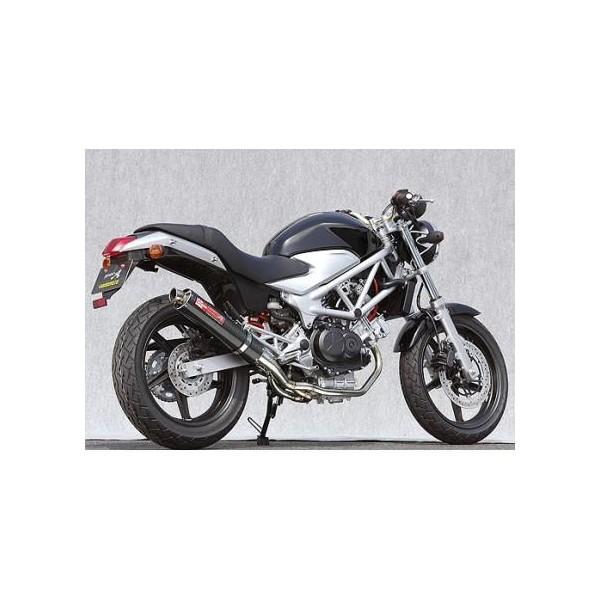SPEC-A ステンレスマフラー2-1カーボンサイレンサー YAMAMOTO RACING