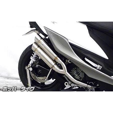 アトミックツインマフラー ポッパータイプ ウイルズウィン（WirusWin