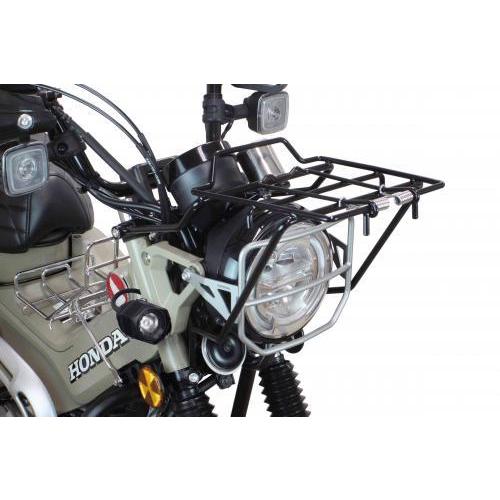 フロントキャリア（ブラック塗装） SP武川（TAKEGAWA） CT125ハンター