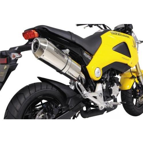 コーンオーバルマフラー（スリップオンタイプ）（政府認証） SP武川（TAKEGAWA） GROM（グロム）〜15年