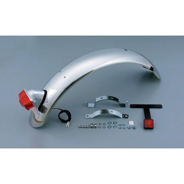 SR400・SR500（78〜08年・10年） ステンレスショート リアフェンダー ルーカステール付 DAYTONA（デイトナ）