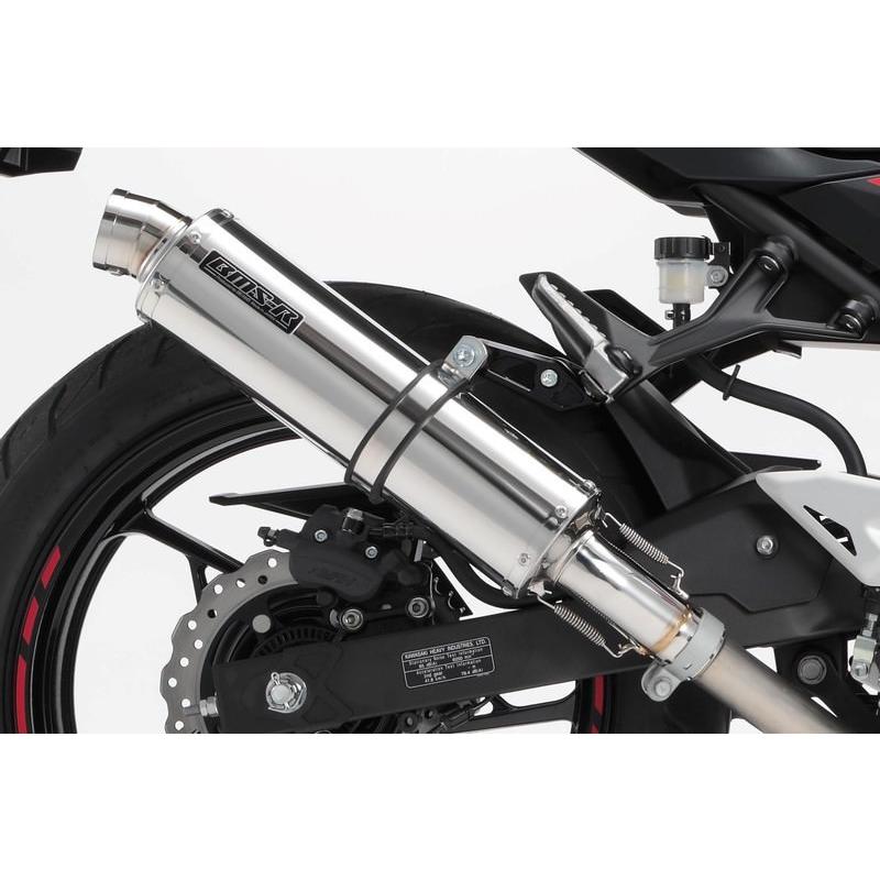 Ninja400（ニンジャ400）18年 R-EVO スリップオンマフラー ステンレス 
