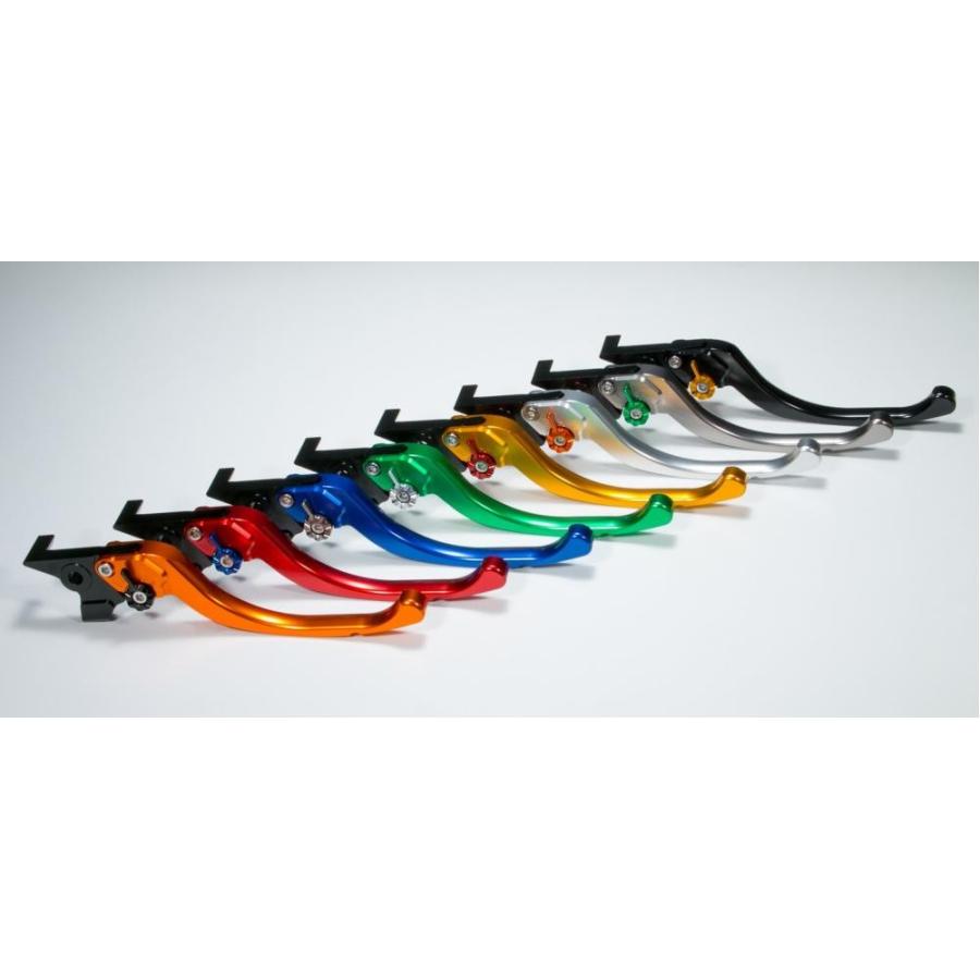 ZX-6R（07〜18年） ツーリングタイプ アルミビレットレバーセット