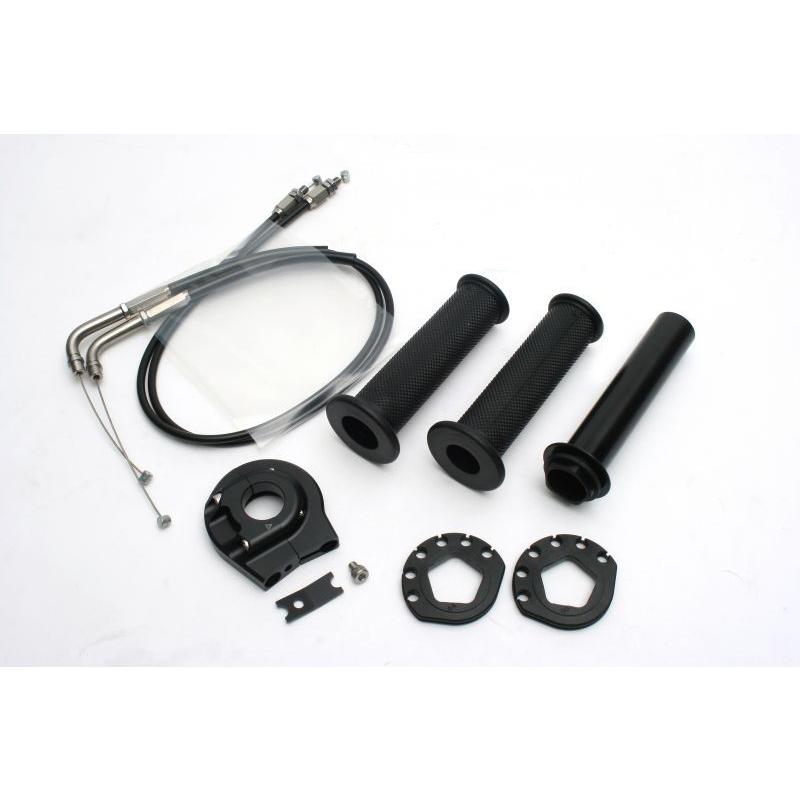 ハイスロットルキット （EVO2）黒いこと 巻取φ44/46（取りまわし：判定基準） ACTIVE（活動的） YZF-R6（06〜16年） ハンドル-車、バイク、自転車